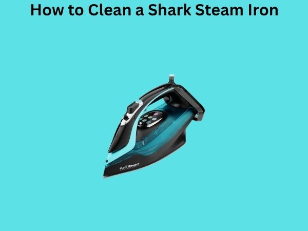 How to Clean a Shark Steam Iron