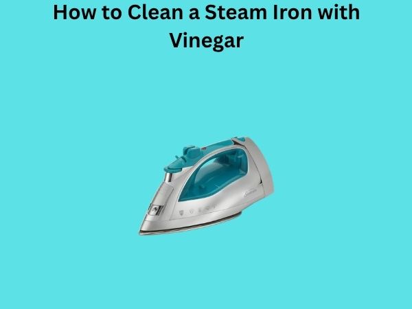 How to Clean a Steam Iron with Vinegar