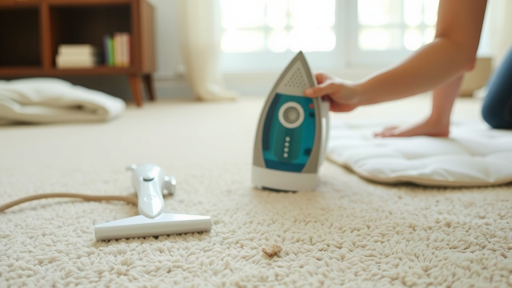 Tackling Carpet Stains With Your Household Iron