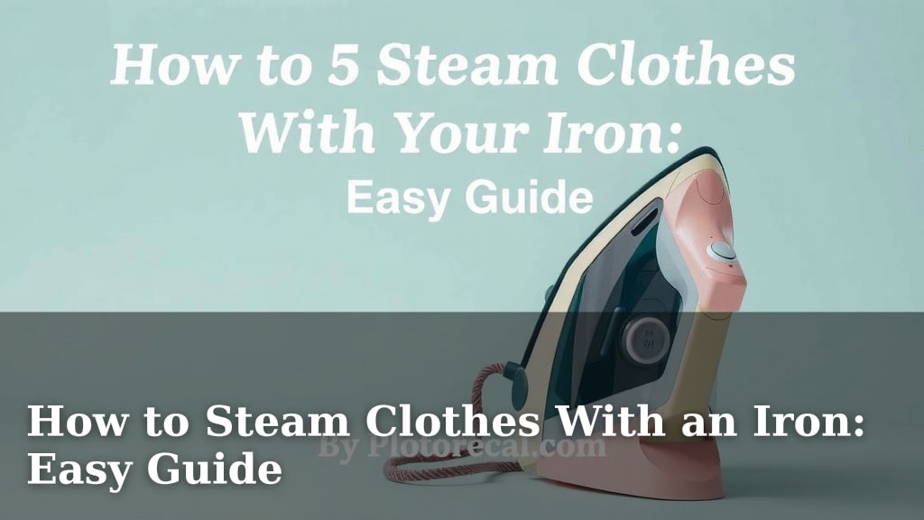 How to Steam Clothes With an Iron: Easy Guide