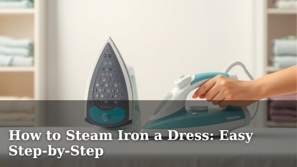 How to Steam Iron a Dress: Easy Step-by-Step