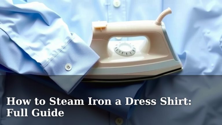 How to Steam Iron a Dress Shirt: Full Guide