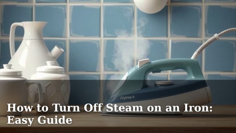 How to Turn Off Steam on an Iron: Easy Guide