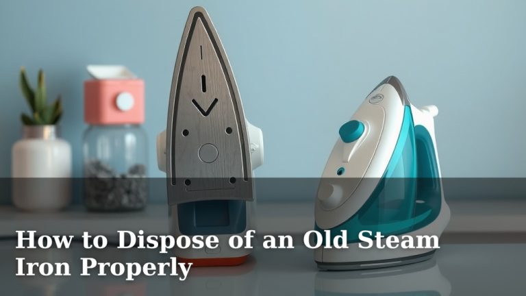 How to Dispose of an Old Steam Iron Properly