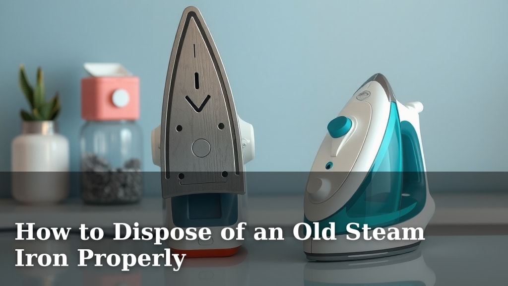 How to Dispose of an Old Steam Iron Properly