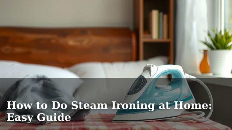 How to Do Steam Ironing at Home: Easy Guide