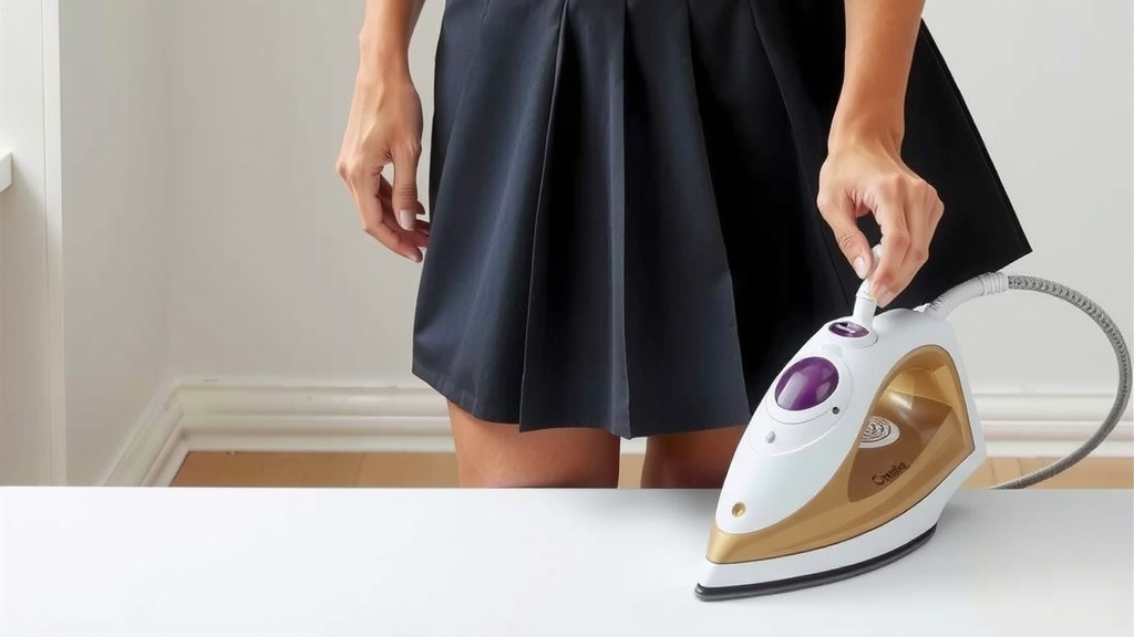 Pressing Your Pleated Skirt Like a Pro