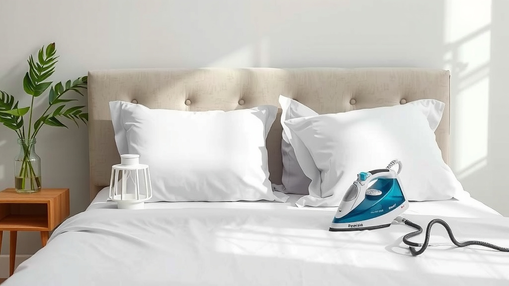 Steaming Your Bed Sheets for a Wrinkle-Free Finish
