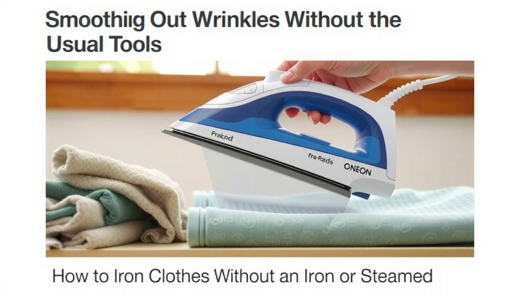 Smoothing Out Wrinkles Without the Usual Tools