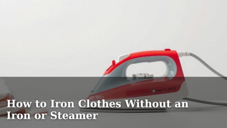 How to Iron Clothes Without an Iron or Steamer