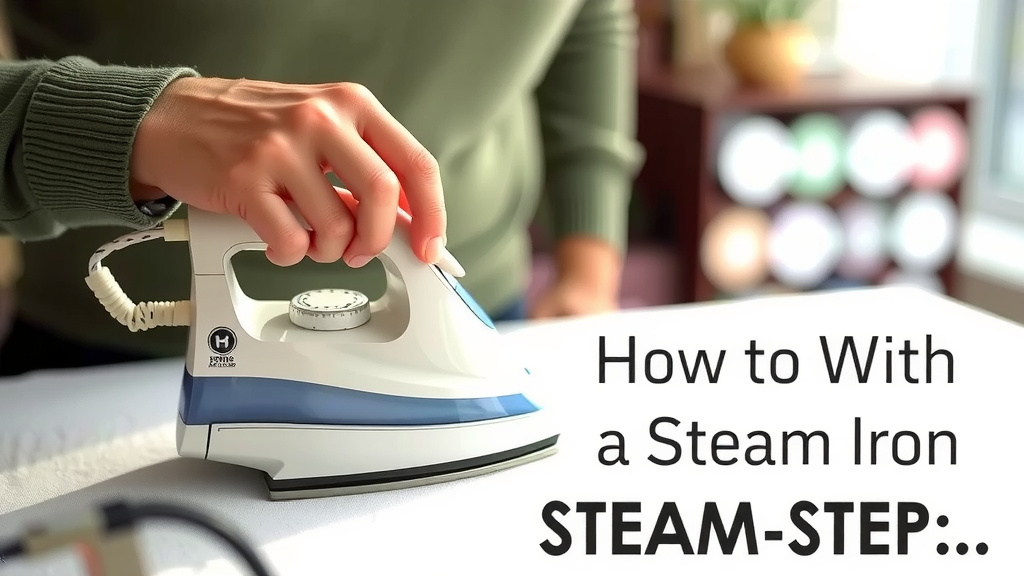 Your Guide to Ironing with a Steam Iron