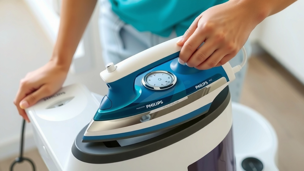 Accessing Your Philips Steam Iron's Water Tank