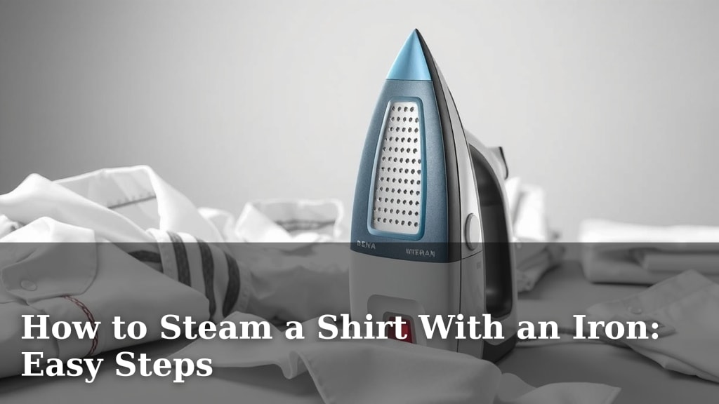 How to Steam a Shirt With an Iron: Easy Steps