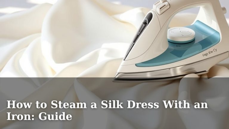 How to Steam a Silk Dress With an Iron: Guide