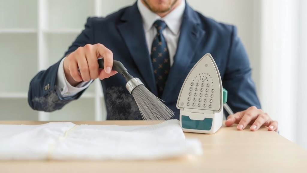 Steaming Your Suit Without a Steamer: An Iron-Based Approach
