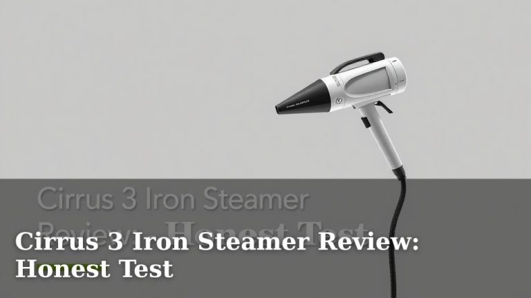 Cirrus 3 Iron Steamer Review: Honest Test