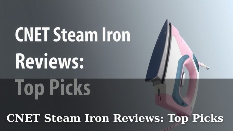 CNET Steam Iron Reviews: Top Picks
