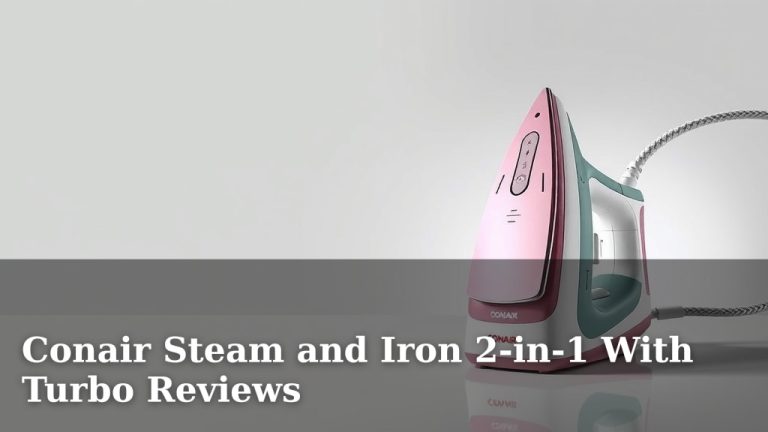 Conair Steam and Iron 2-in-1 With Turbo Reviews