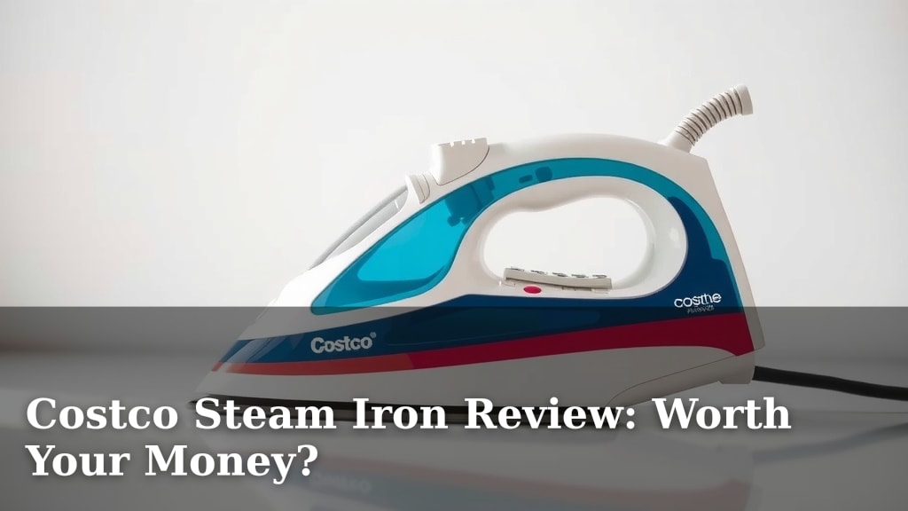 Costco Steam Iron Review: Worth Your Money?