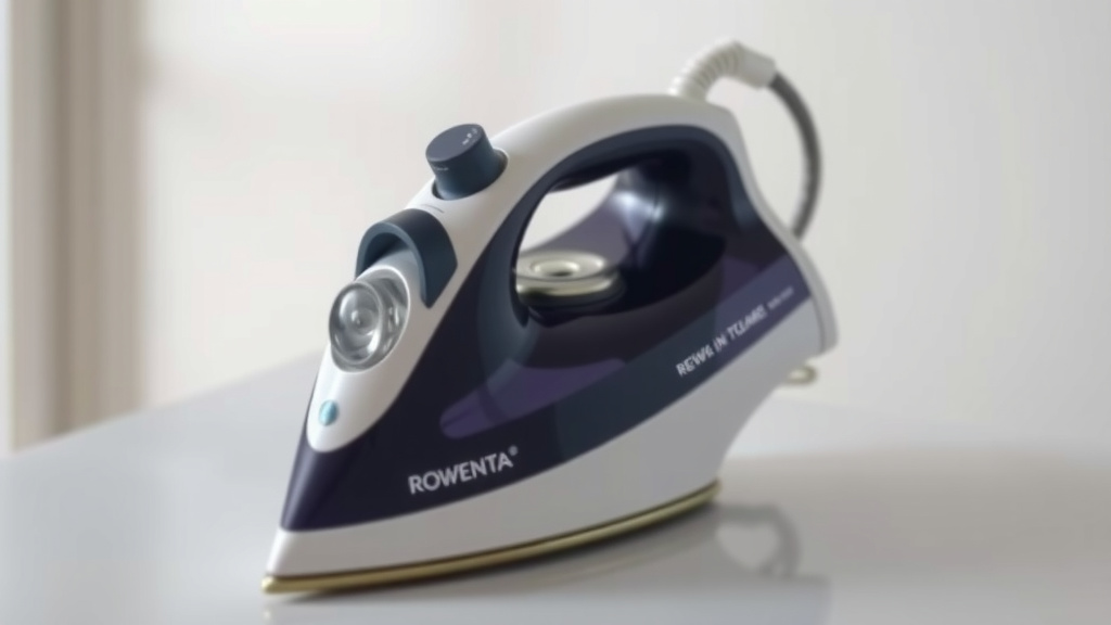 Keeping Your Rowenta Pressure Iron in Top Shape