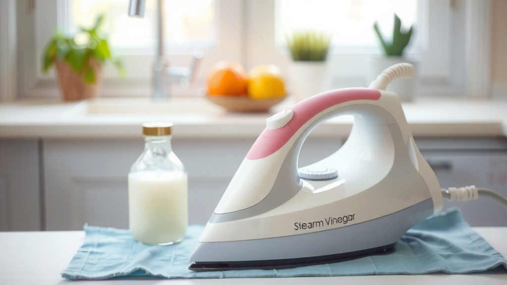 Clearing Your Steam Iron With Vinegar