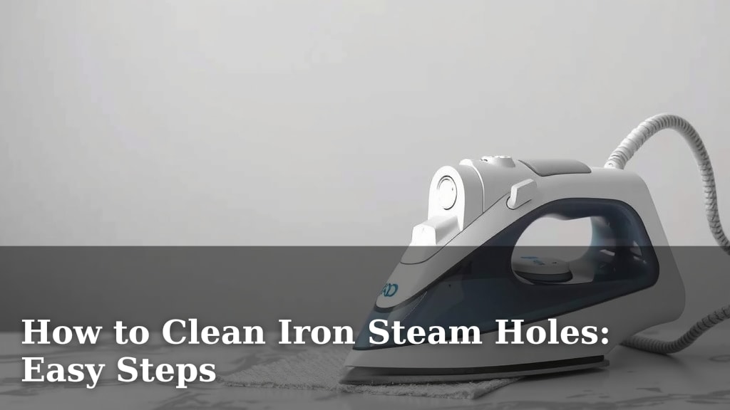 How to Clean Iron Steam Holes: Easy Steps