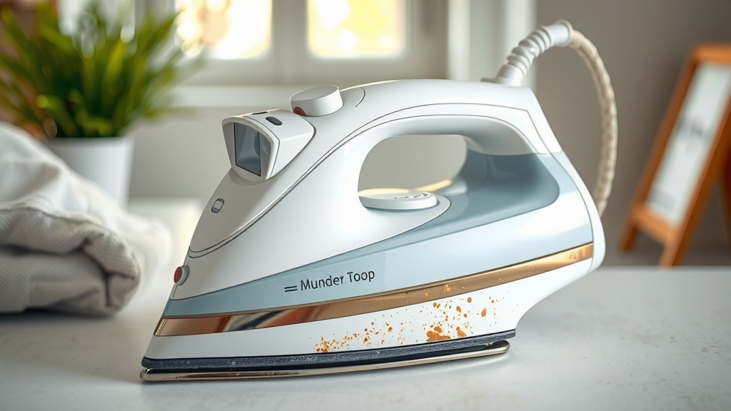 Reviving Your Steam Iron: Tackling Rust Stains