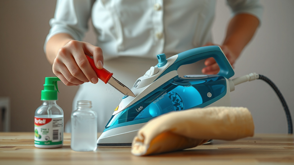 Keeping Your Iron's Steam Holes Clear: Simple Steps