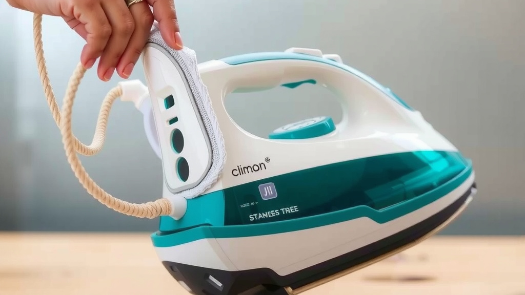 Keeping Your Iron's Steam Vents Clear: Easy Steps