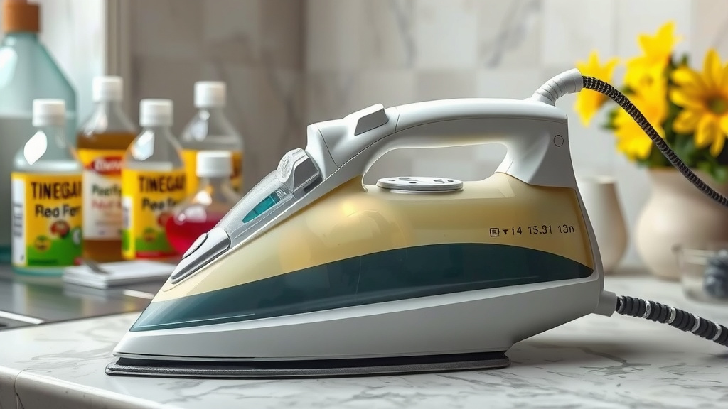 Give Your Steam Iron a Vinegar Spa Treatment