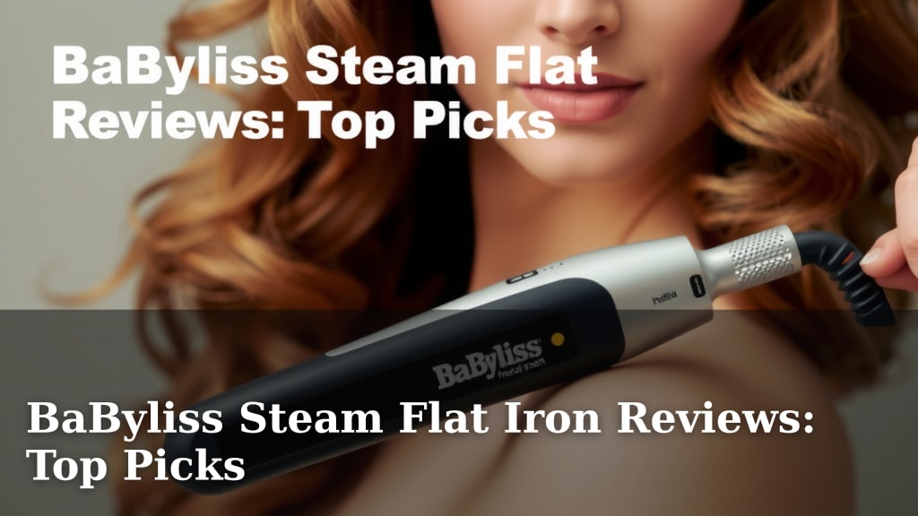 BaByliss Steam Flat Iron Reviews: Top Picks