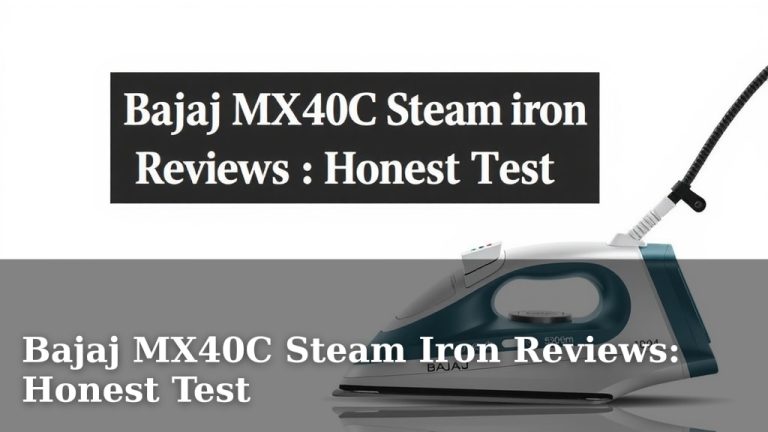Bajaj MX40C Steam Iron Reviews: Honest Test