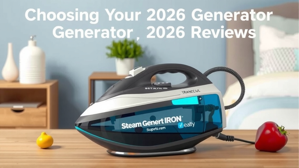 Choosing Your 2026 Steam Generator Iron