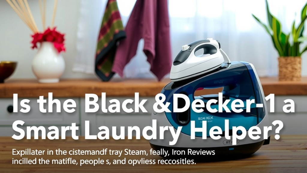 Is the Black & Decker 2-in-1 a Smart Laundry Helper?