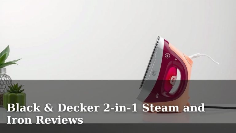 Black & Decker 2-in-1 Steam and Iron Reviews