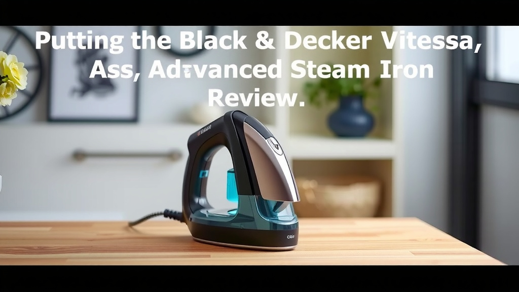 Putting the Black & Decker Vitessa to the Test