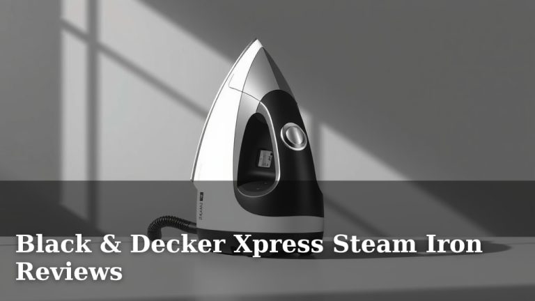 Black & Decker Xpress Steam Iron Reviews